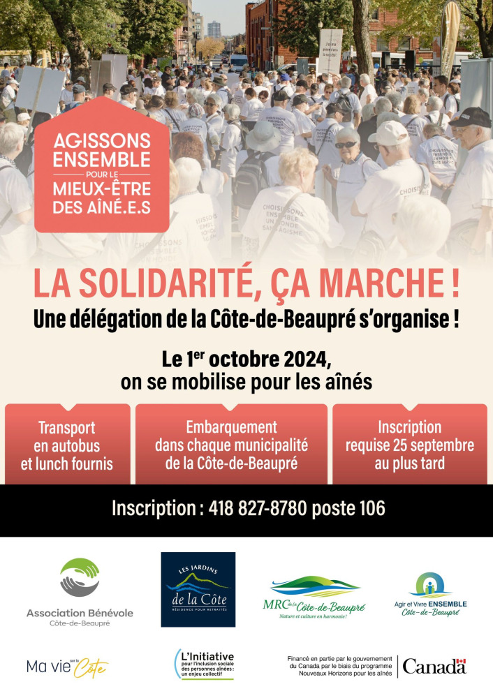 La solidarité, ça MARCHE !
